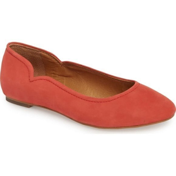 -New Callie Flat CORSO‎ COMO Coral Red - Picture 1 of 4